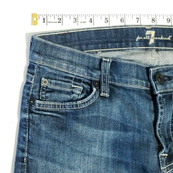 7 for all Mankind STRETCH BOOT CUT Medium Jeans 27 - Picture 2 of 8
